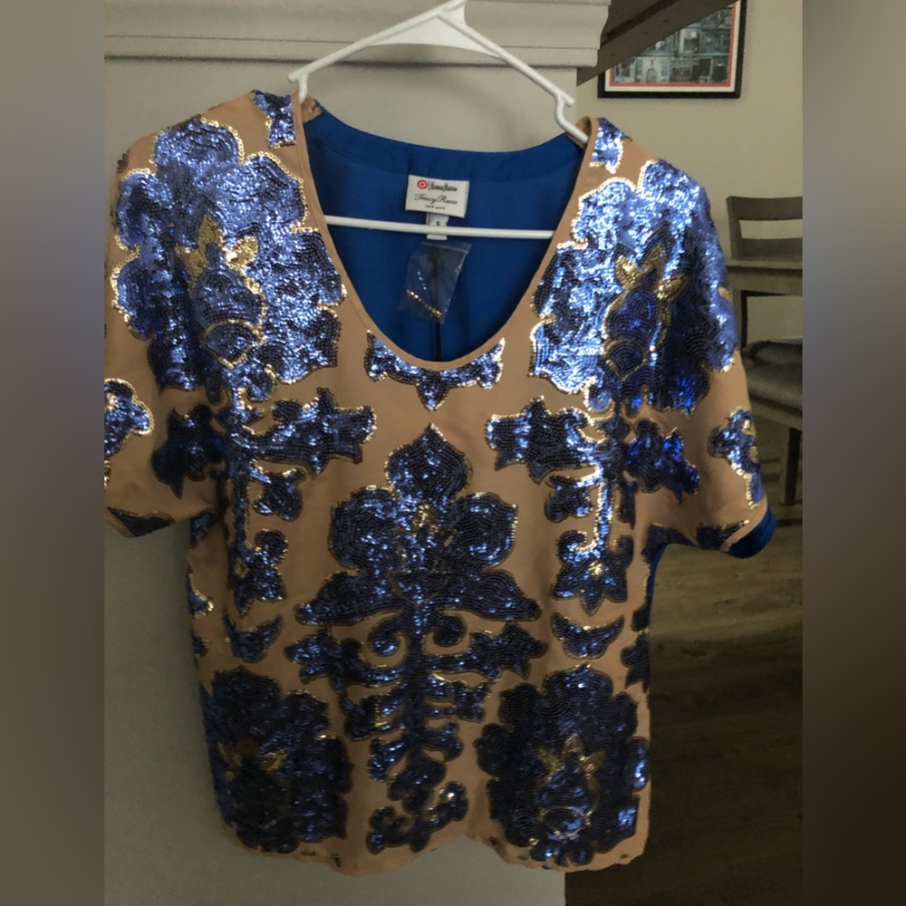 Designer Tracy Reese Women’s Sequined Top